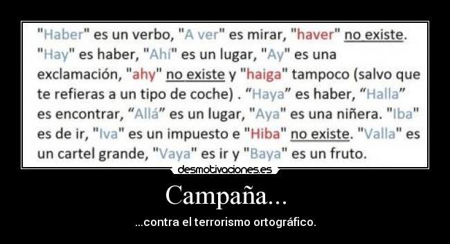 Campaña... - 