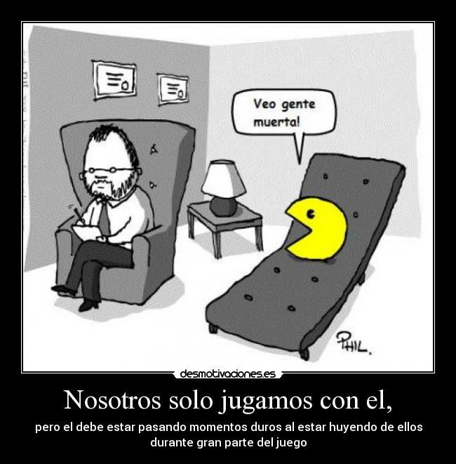 carteles pacman desmotivaciones