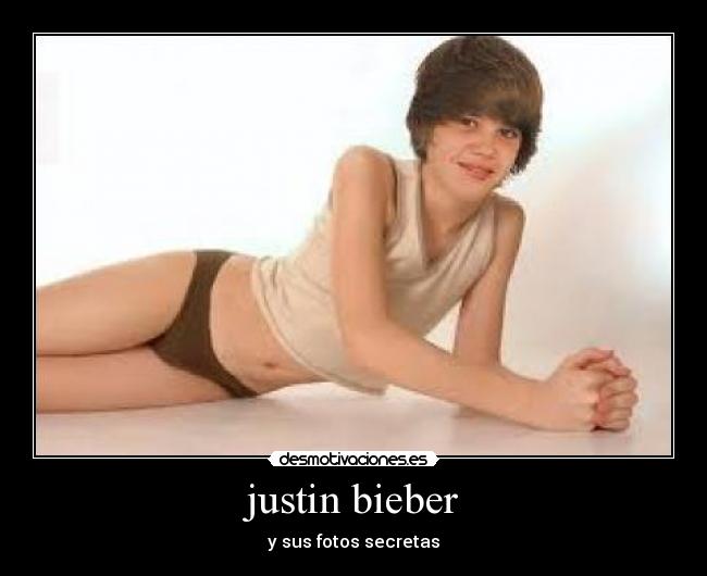 justin bieber - y sus fotos secretas