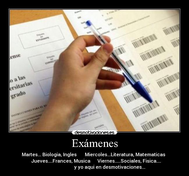 Exámenes - 