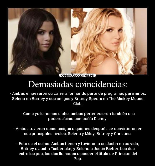 Demasiadas coincidencias: - 