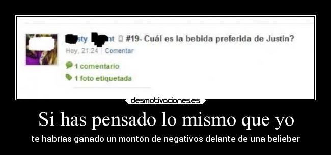 Si has pensado lo mismo que yo - 