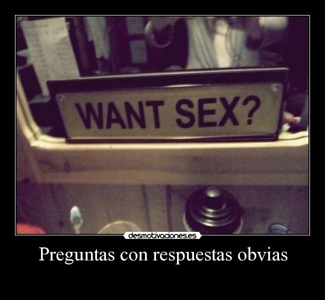 Preguntas con respuestas obvias -