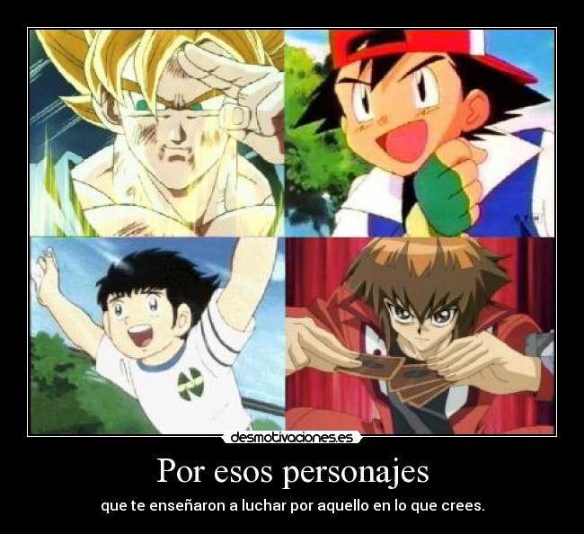 Por esos personajes - 