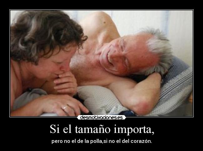 Si el tamaño importa, -