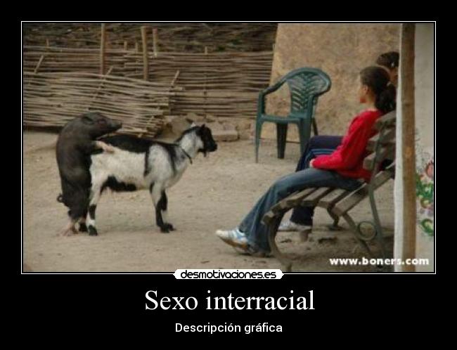Sexo interracial -