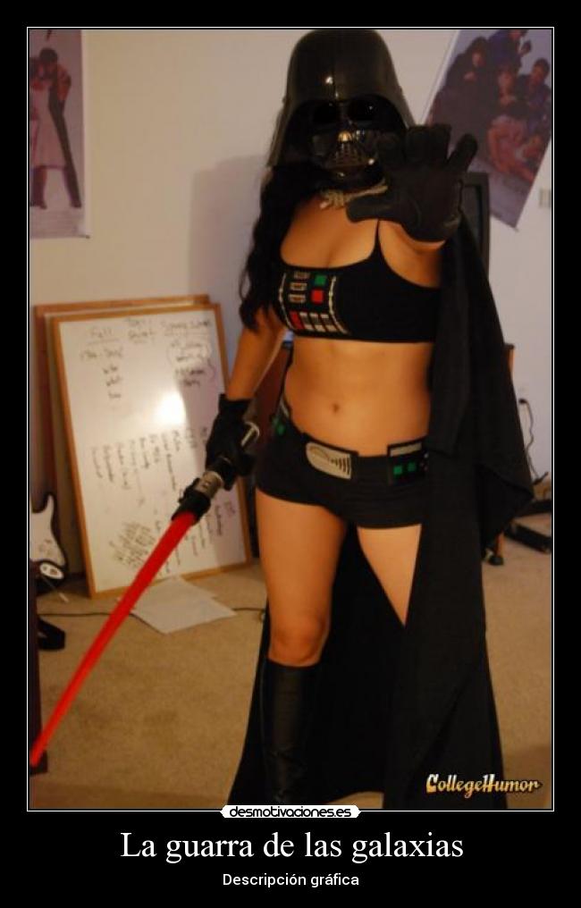La guarra de las galaxias - Descripción gráfica