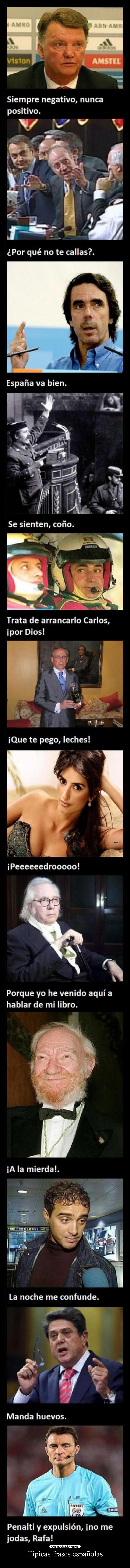 Típicas frases españolas -   