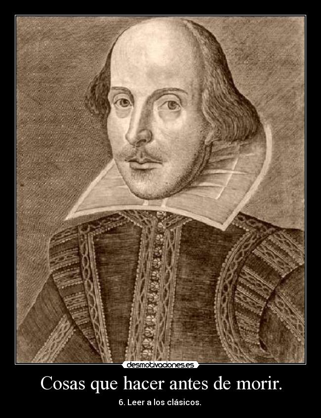 carteles shakespeare desmotivaciones