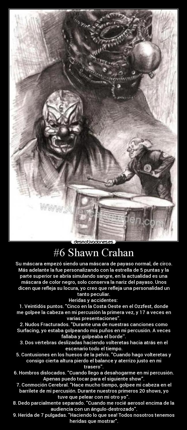 #6 Shawn Crahan - 