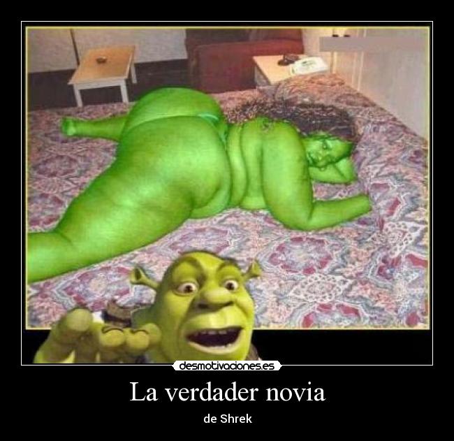 La verdader novia - de Shrek