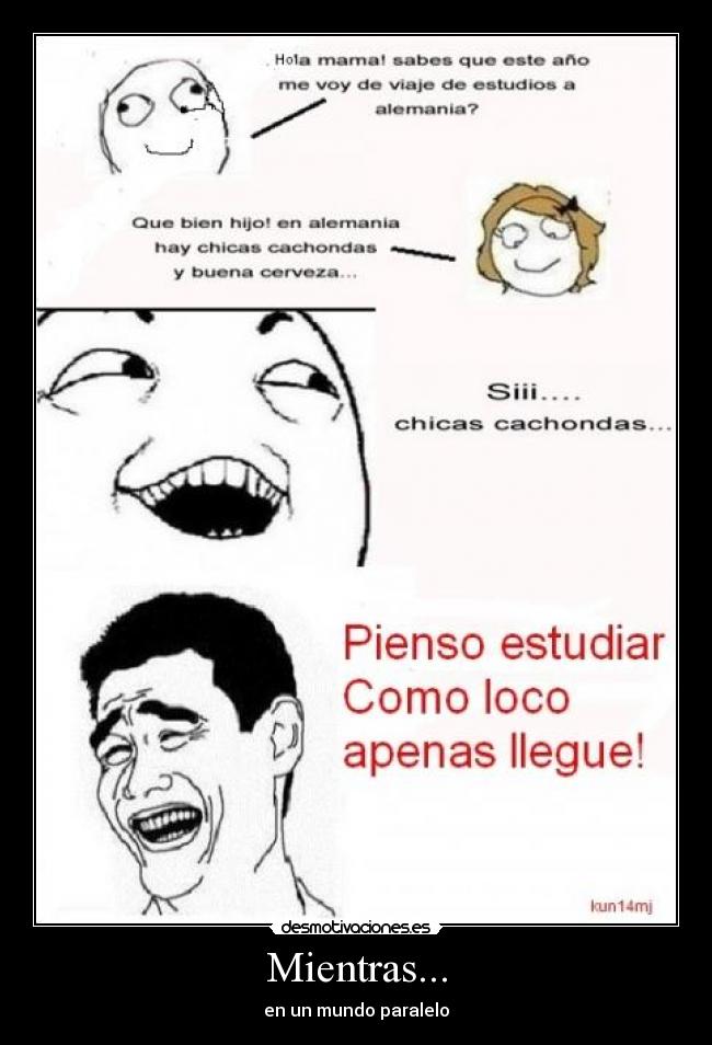 Mientras... - en un mundo paralelo