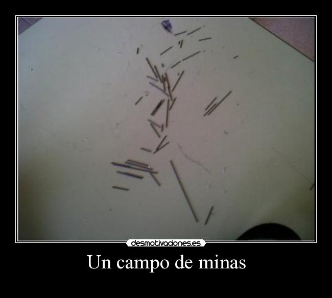 Un campo de minas - 