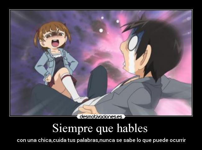 carteles mitsudomoeanime desmotivaciones