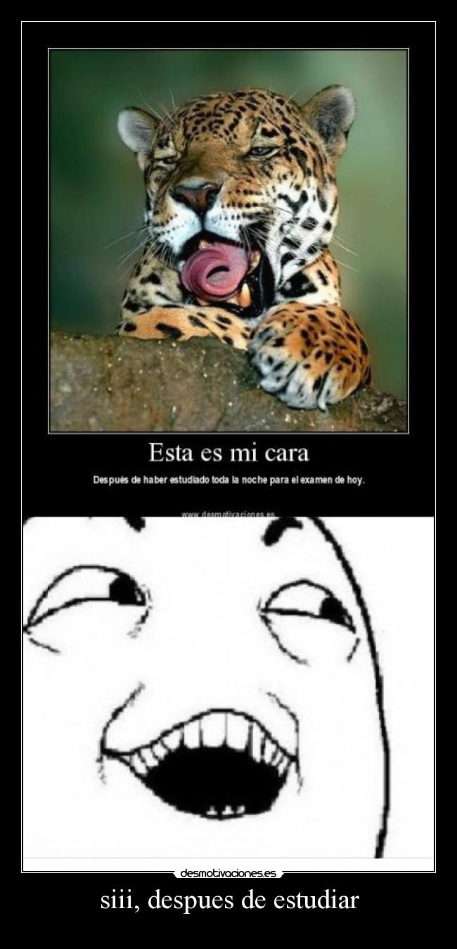 siii, despues de estudiar -