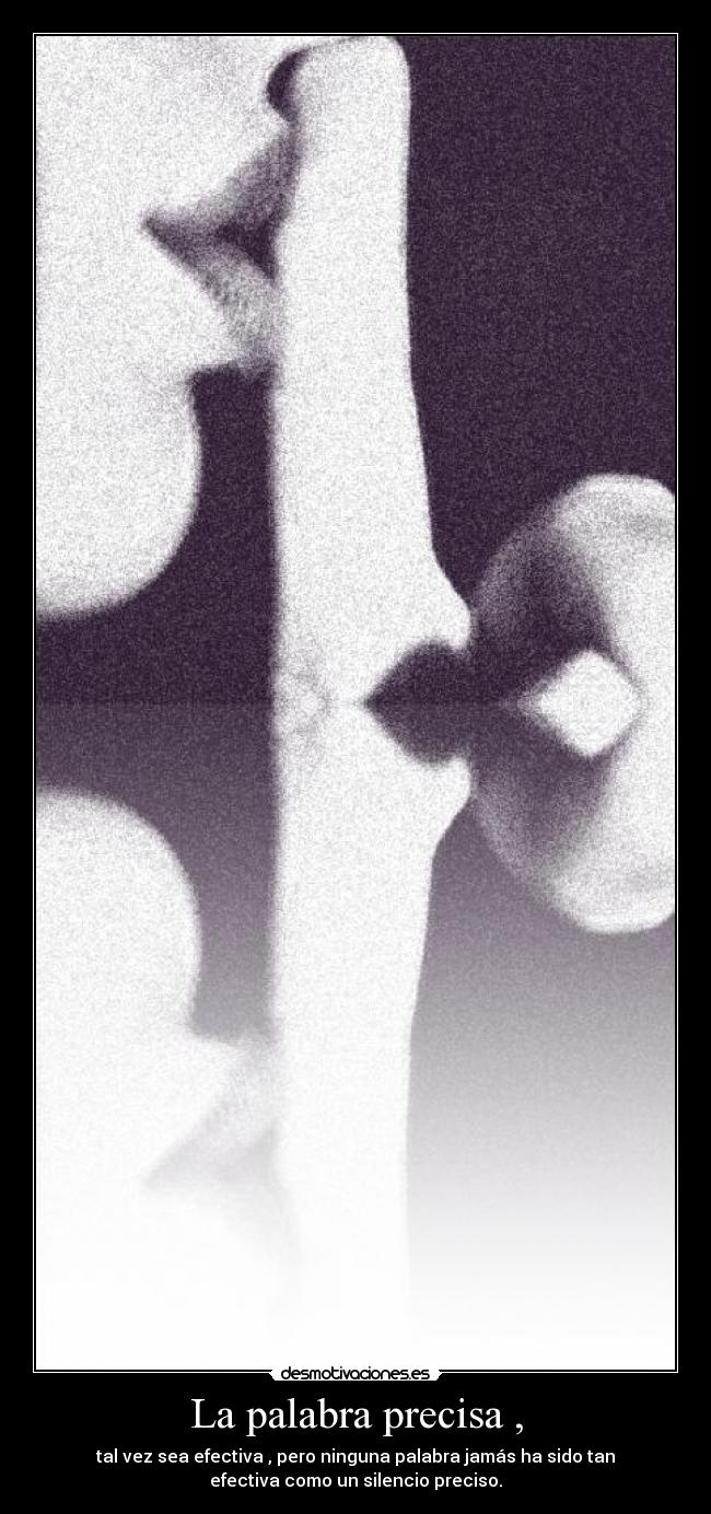 La palabra precisa , - 