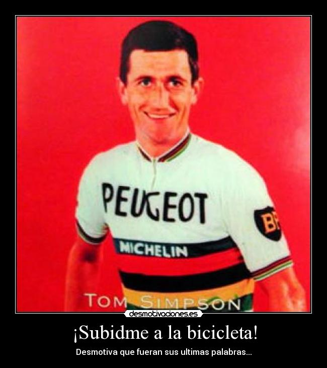 ¡Subidme a la bicicleta! - 