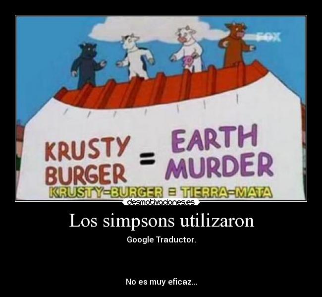 Los simpsons utilizaron -