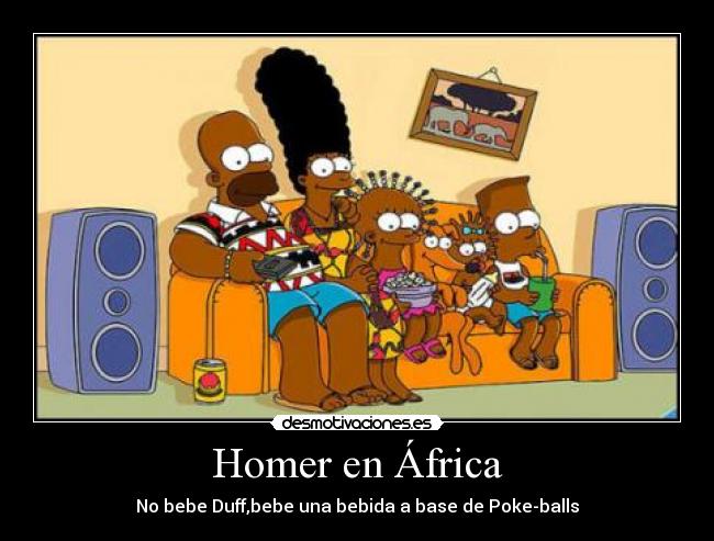 Homer en África - 