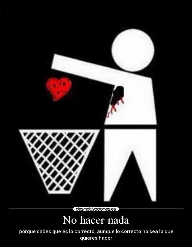 No hacer nada - 