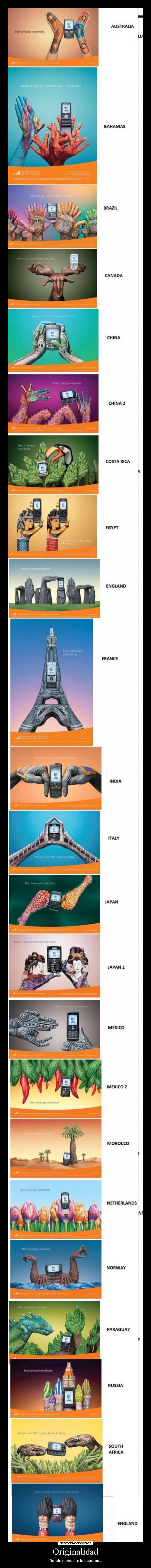 Originalidad - Donde menos te la esperas...