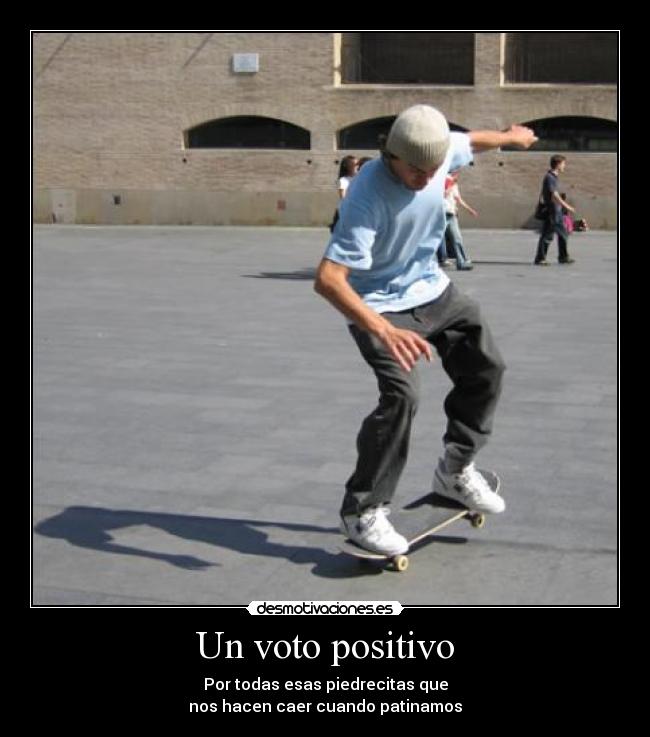 Un voto positivo -