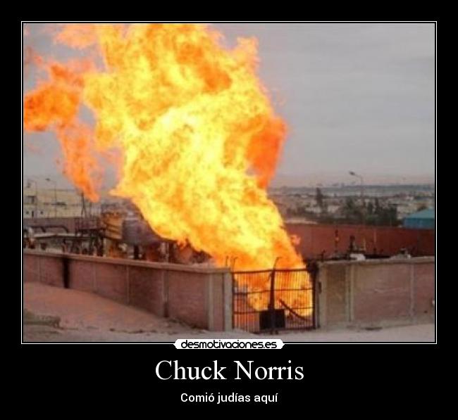 Chuck Norris - Comió judías aquí