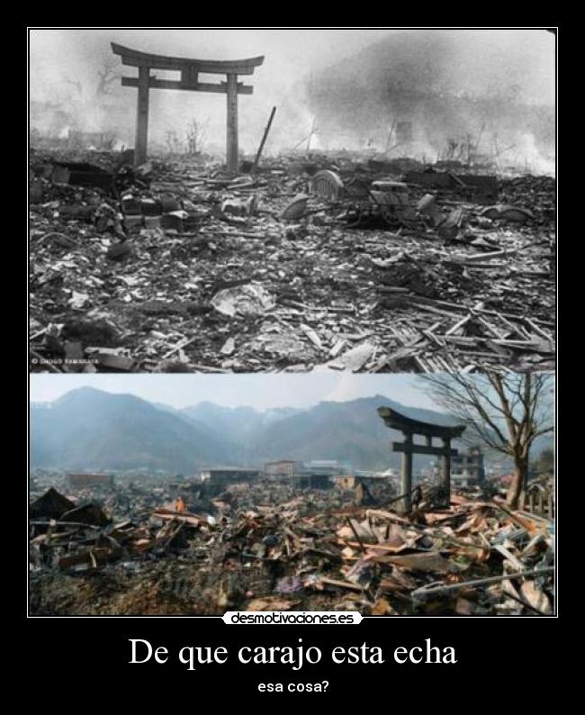 De que carajo esta echa -