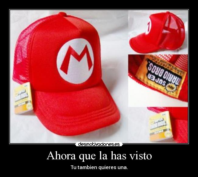 Ahora que la has visto -