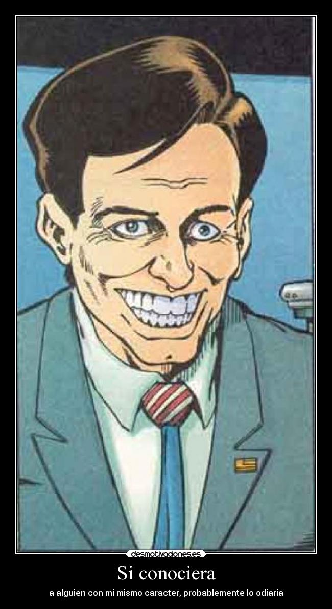 carteles conocer caracter noc desmotivaciones