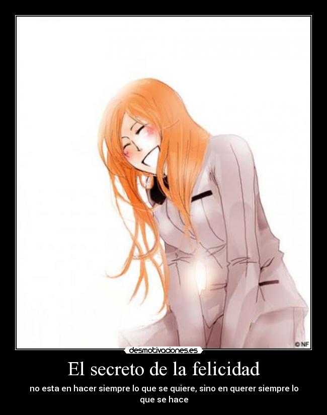 El secreto de la felicidad -