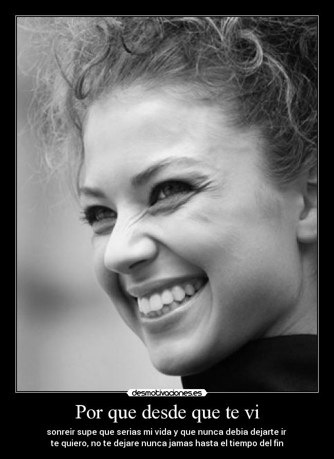 Por que desde que te vi - 
