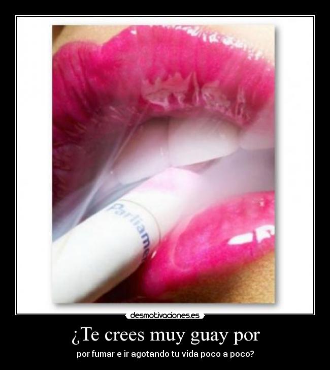 ¿Te crees muy guay por -