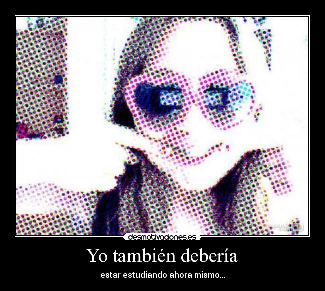 Yo también debería -