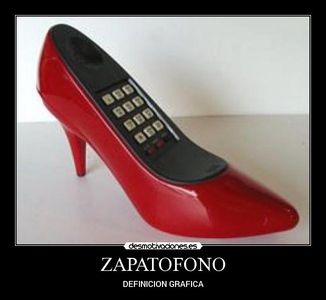 ZAPATOFONO - DEFINICION GRAFICA
