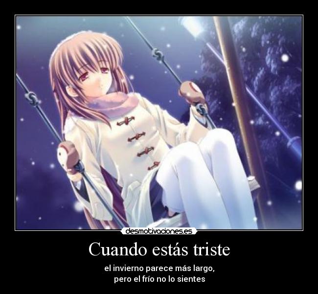 carteles triste invierno largo frio sentir desmotivaciones