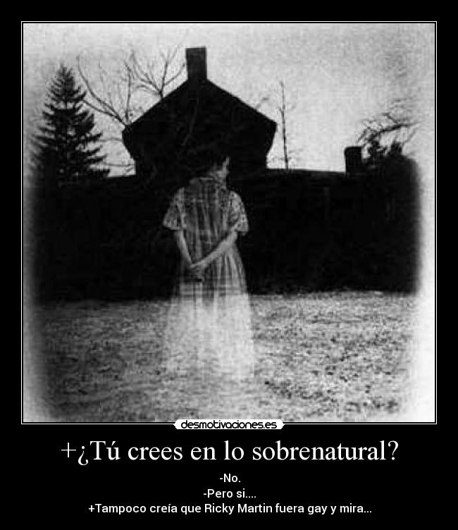carteles sobrenatural creer desmotivaciones