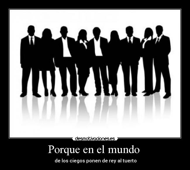 Porque en el mundo  - 