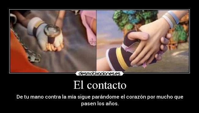 carteles contacto desmotivaciones