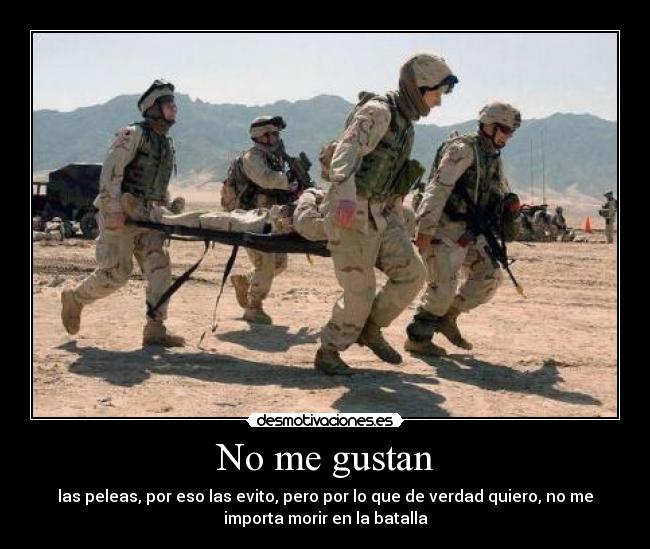 No me gustan -