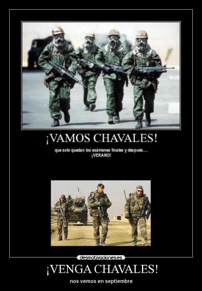 ¡VENGA CHAVALES! - 