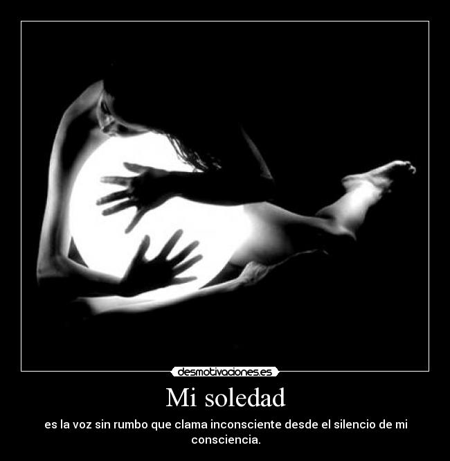 Mi soledad -