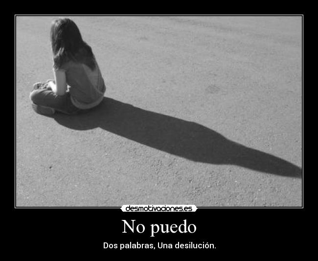 No puedo - 