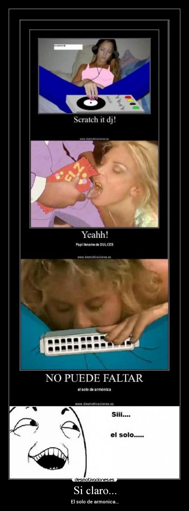 Si claro... - El solo de armonica...