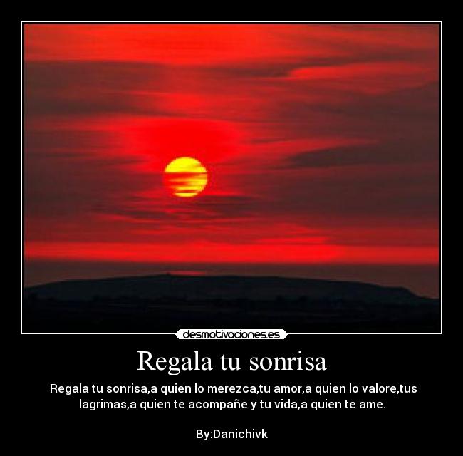 Regala tu sonrisa - 