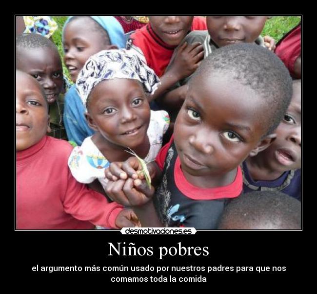 Niños pobres - 