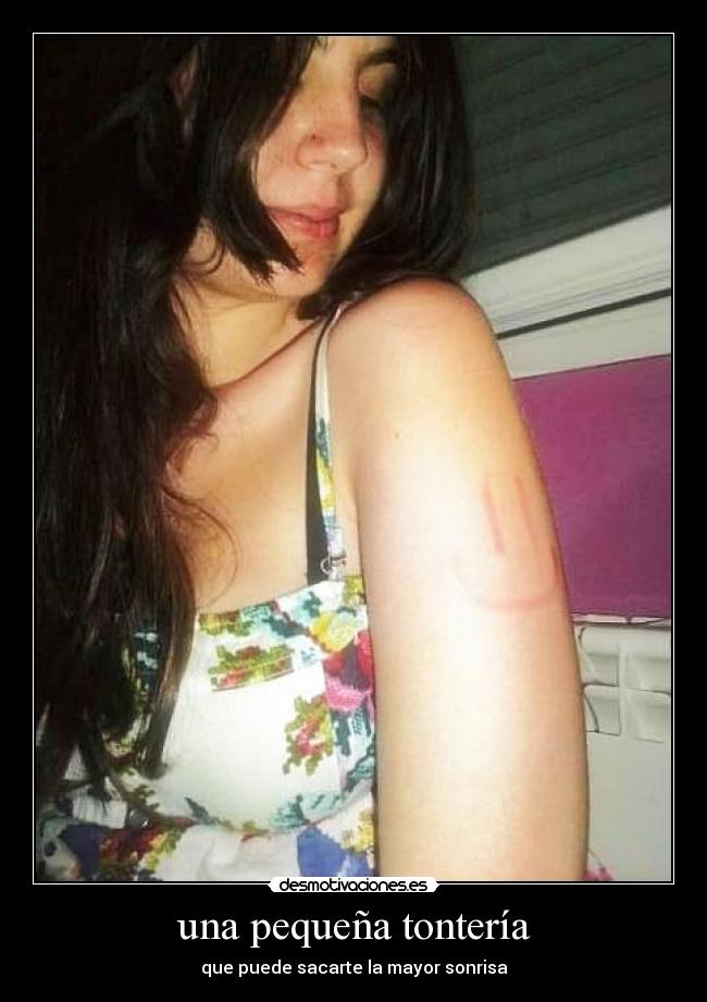 una pequeña tontería -