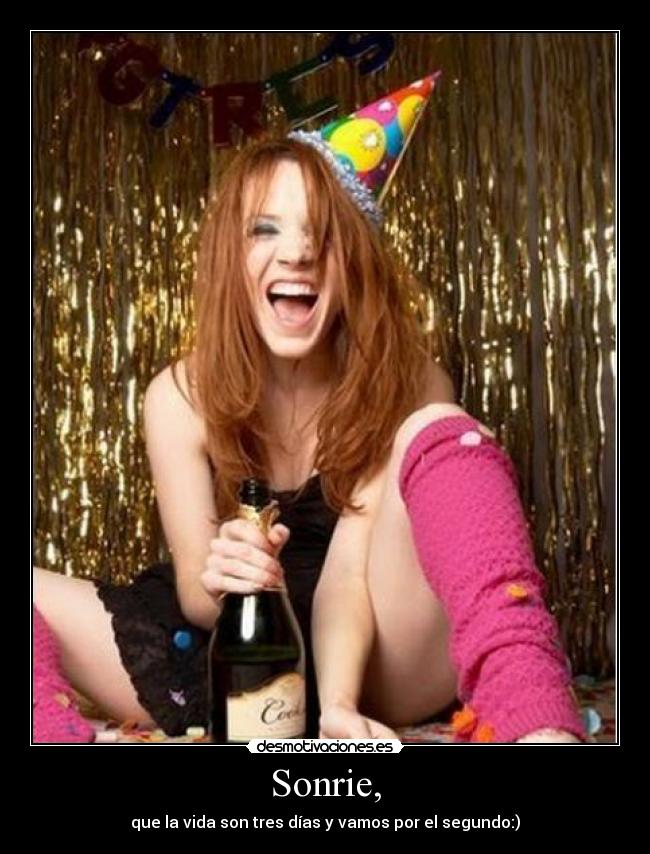 Sonrie, - 