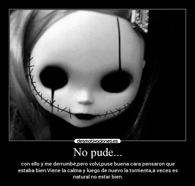 No pude... - 