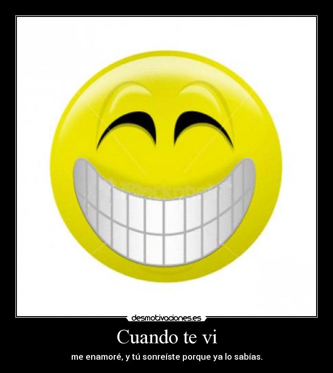 Cuando te vi -